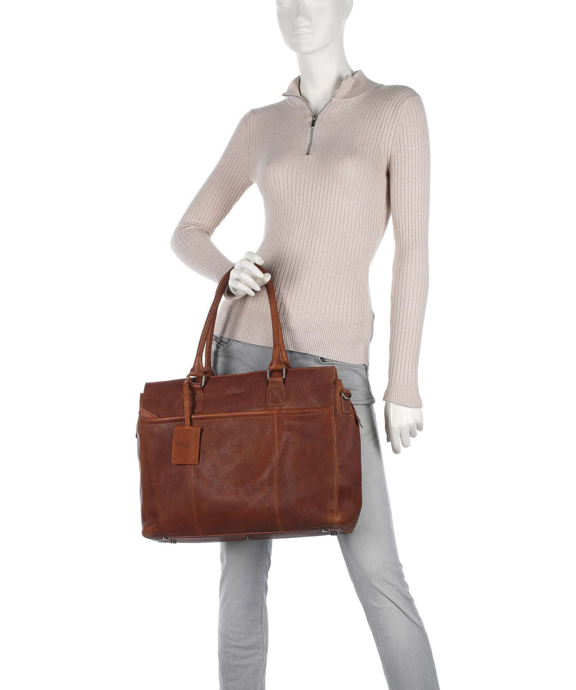 Burkely Antique Avery Briefcase tan