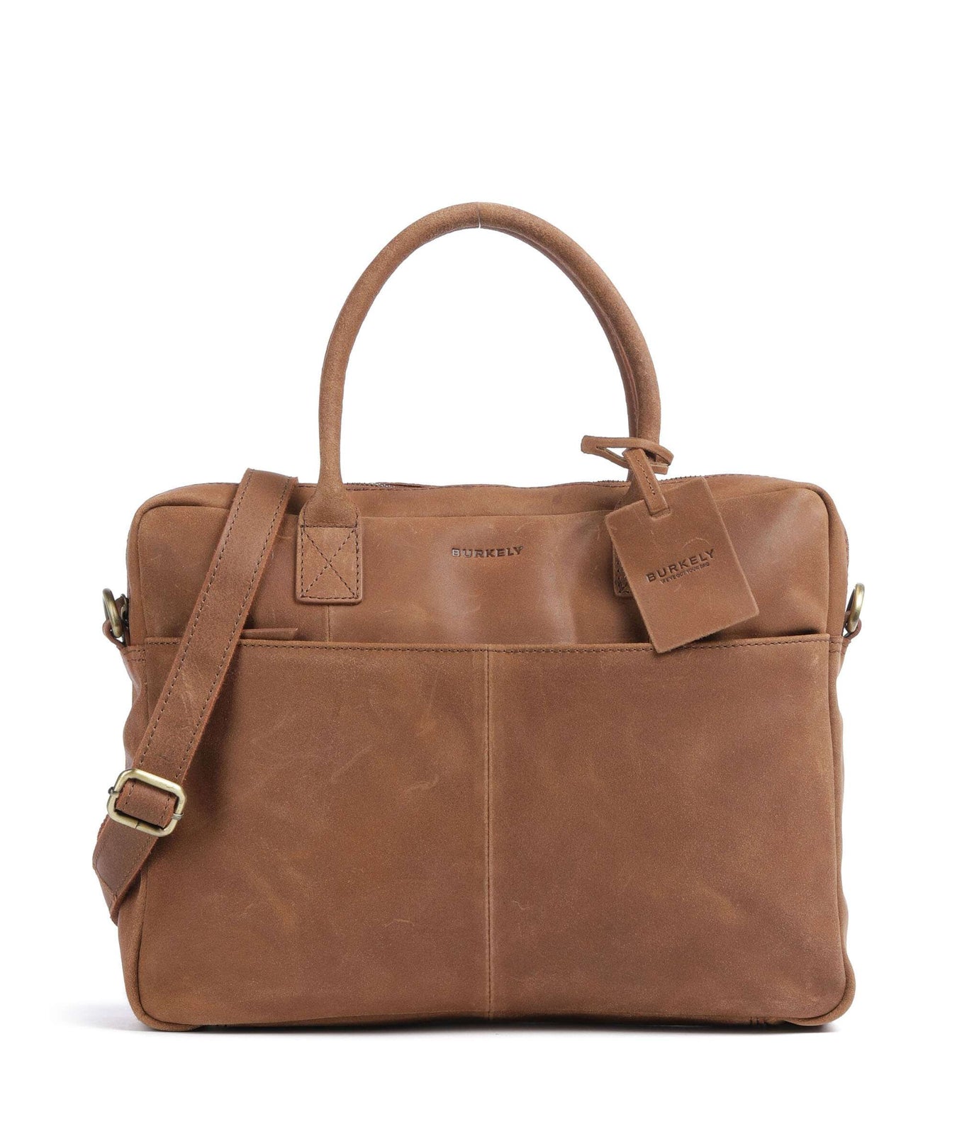 Burkely Vintage Jack Briefcase cognac