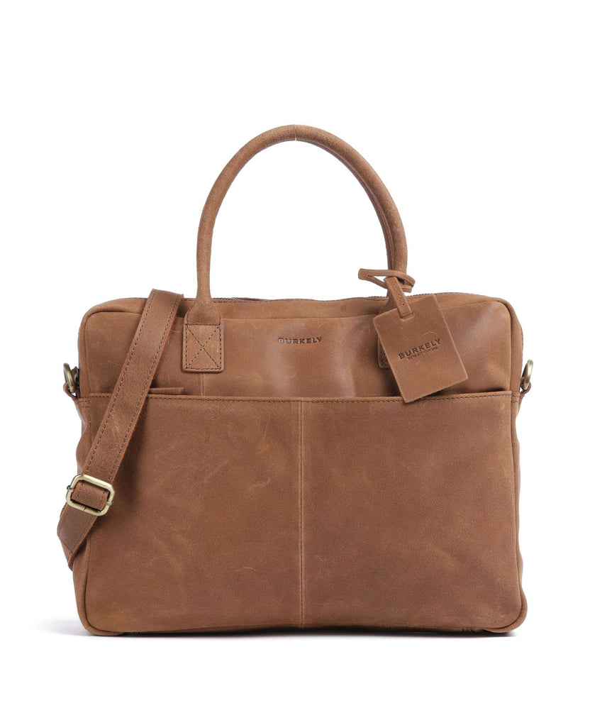 Burkely Vintage Jack Briefcase cognac