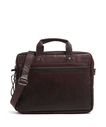 Spikes & Sparrow Bronco Aktentasche dark brown