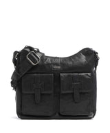 Spikes & Sparrow Bronco Hobo bag schwarz