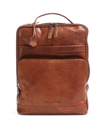 Spikes & Sparrow Bronco Zaino brandy