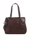 Spikes & Sparrow Bronco Borsa shopper dark brown
