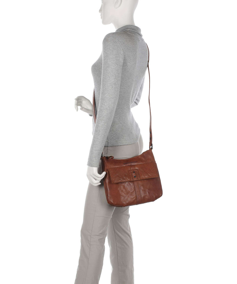 Spikes & Sparrow Bronco Shoulder bag brandy