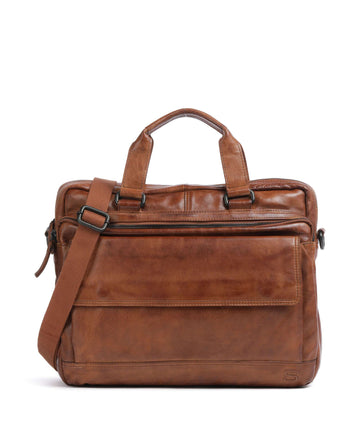 Spikes & Sparrow Apache Aktentasche brandy