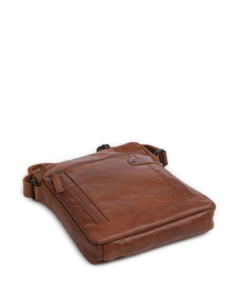 Spikes & Sparrow Bronco Jayed Crossbody bag brandy