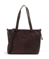 Spikes & Sparrow Bronco Lavendar Cabas dunkelbraun