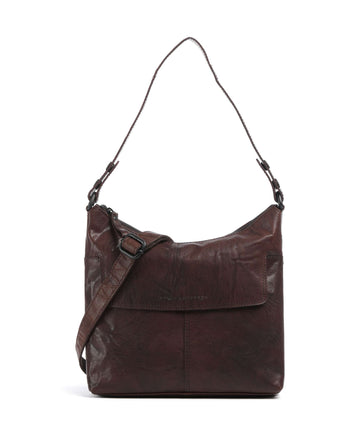 Spikes & Sparrow Bronco Sherrill Beuteltasche dunkelbraun