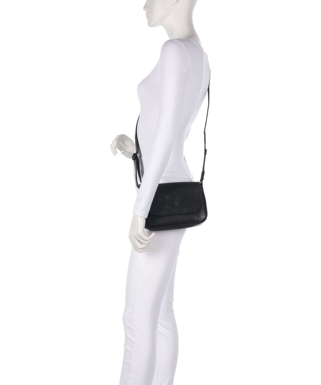 Spikes & Sparrow Bronco Linne Crossbody bag schwarz
