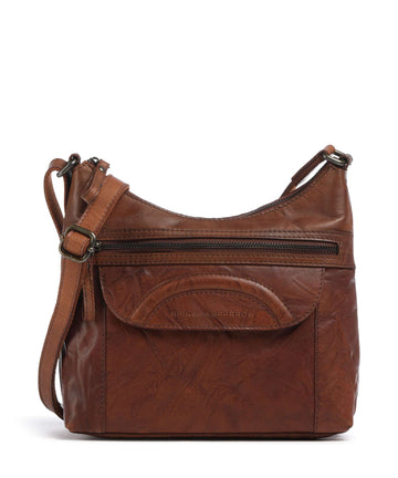 Spikes & Sparrow Bronco Elien Borsa a tracolla brandy
