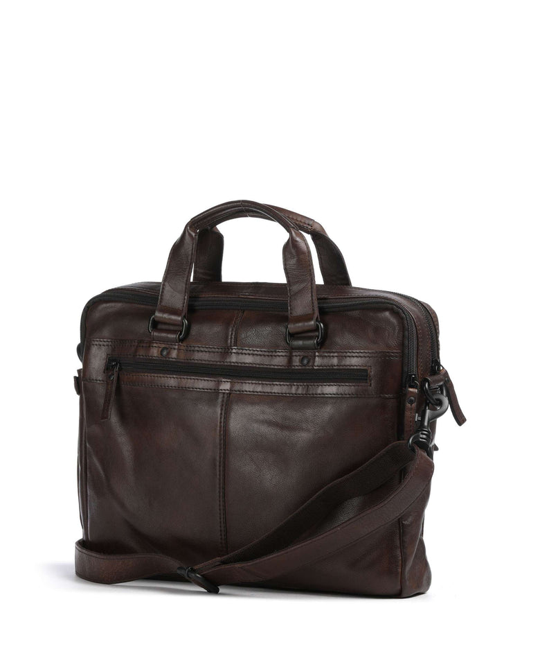 Spikes & Sparrow Apache Brutus Briefcase braun
