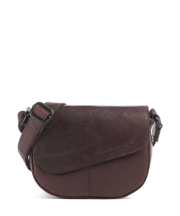 Spikes & Sparrow Bronco Genya Borsa a tracolla dark brown