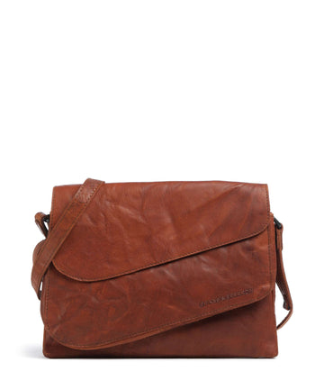 Spikes & Sparrow Bronco Carline Borsa a tracolla brandy
