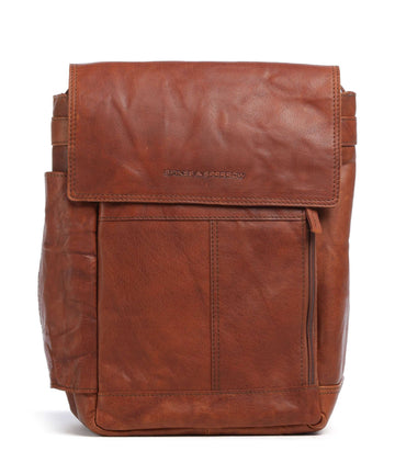 Spikes & Sparrow Bronco Winston Rucksack brandy