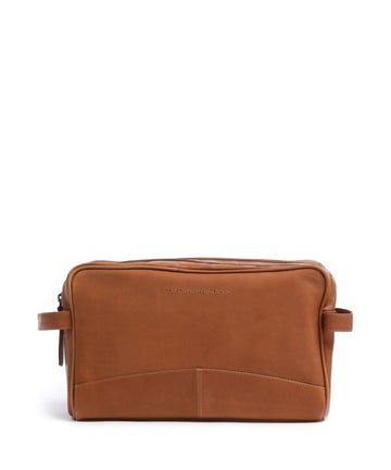 The Chesterfield Brand Stefan Borsa da toilette cognac