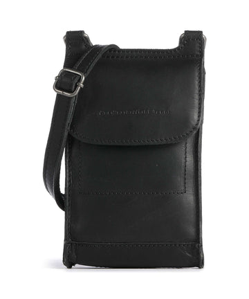 The Chesterfield Brand Cow Wax Pull Up Nebra Handytasche black
