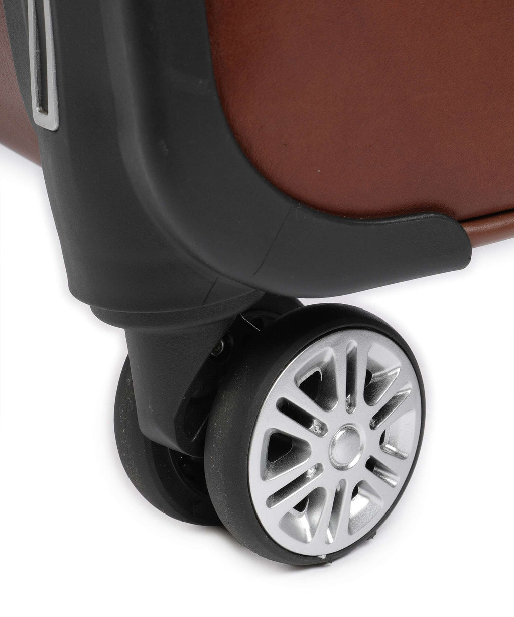 The Chesterfield Brand Cow Wax Pull Up San Marino Spinner (4 wheels) cognac