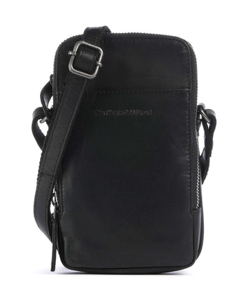 The Chesterfield Brand Cow Wax Pull Up Alesund Handytasche black