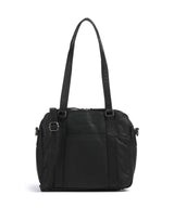 The Chesterfield Brand Cow Wax Pull Up Porlezza Schultertasche black