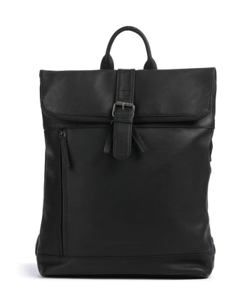 The Chesterfield Brand Cow Wax Pull Up Larsson Zaino black