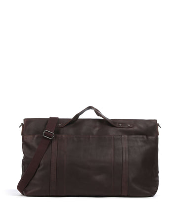The Chesterfield Brand Cow Wax Pull Up Mark Weekender brown