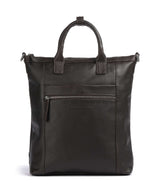 The Chesterfield Brand Cow Wax Pull Up Luisa Sac à main porté dos brown