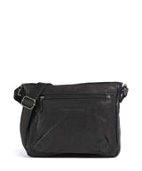 The Chesterfield Brand Washed Waxed Cow Aston Sac bandoulière black