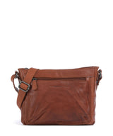 The Chesterfield Brand Washed Waxed Cow Aston Sac bandoulière cognac