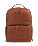 The Chesterfield Brand Wax Pull Up Cow Lennox Zaino cognac