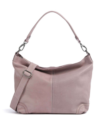 The Chesterfield Brand Washed Waxed Cow Bolivia Beuteltasche lavender lila