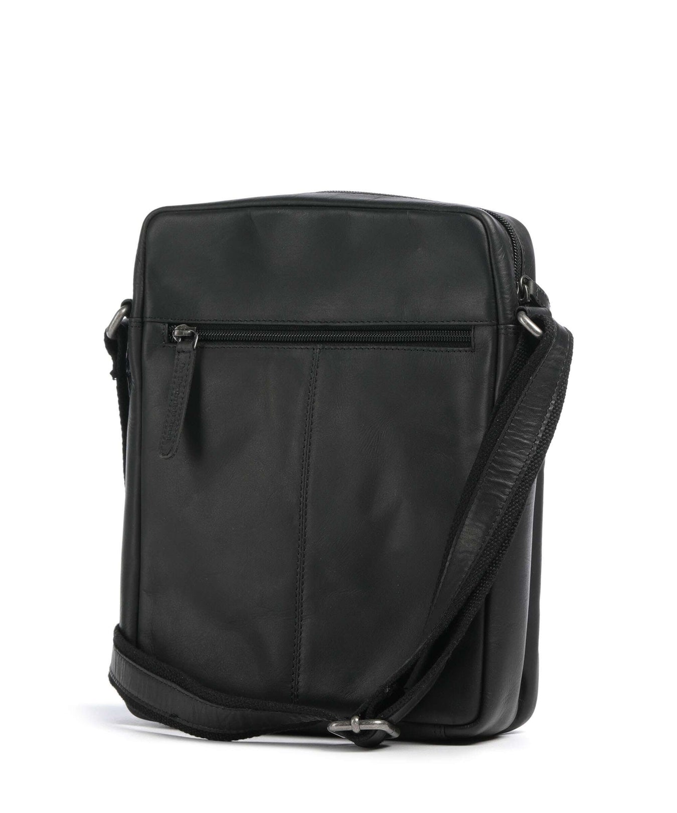 The Chesterfield Brand Wax Pull Up Cow Anzora Crossbody bag black