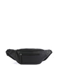 The Chesterfield Brand Wax Pull Up Cow Brana Fanny pack black