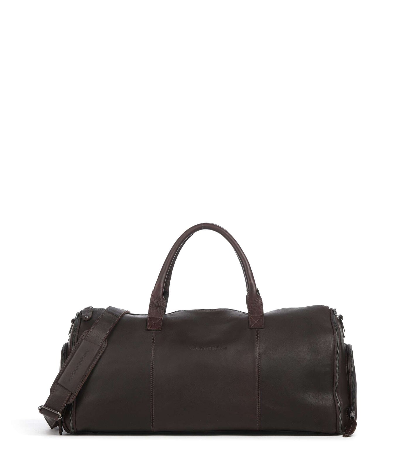 The Chesterfield Brand Wax Pull Up Cow Finlay Weekend bag brown