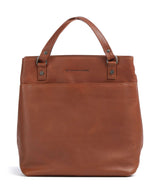 The Chesterfield Brand Wax Pull Up Cow Raynor Borsa a zainetto cognac