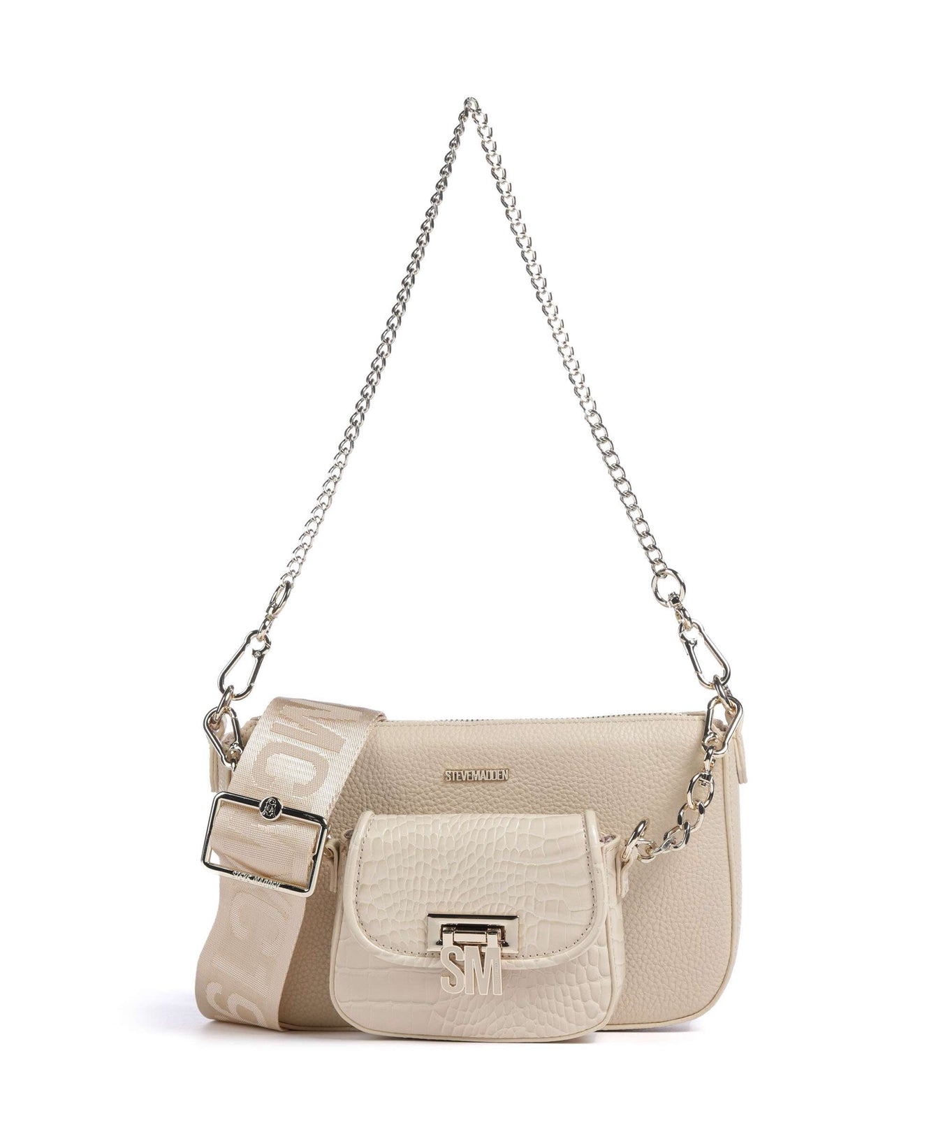 Steve Madden BURGE Shoulder bag bone