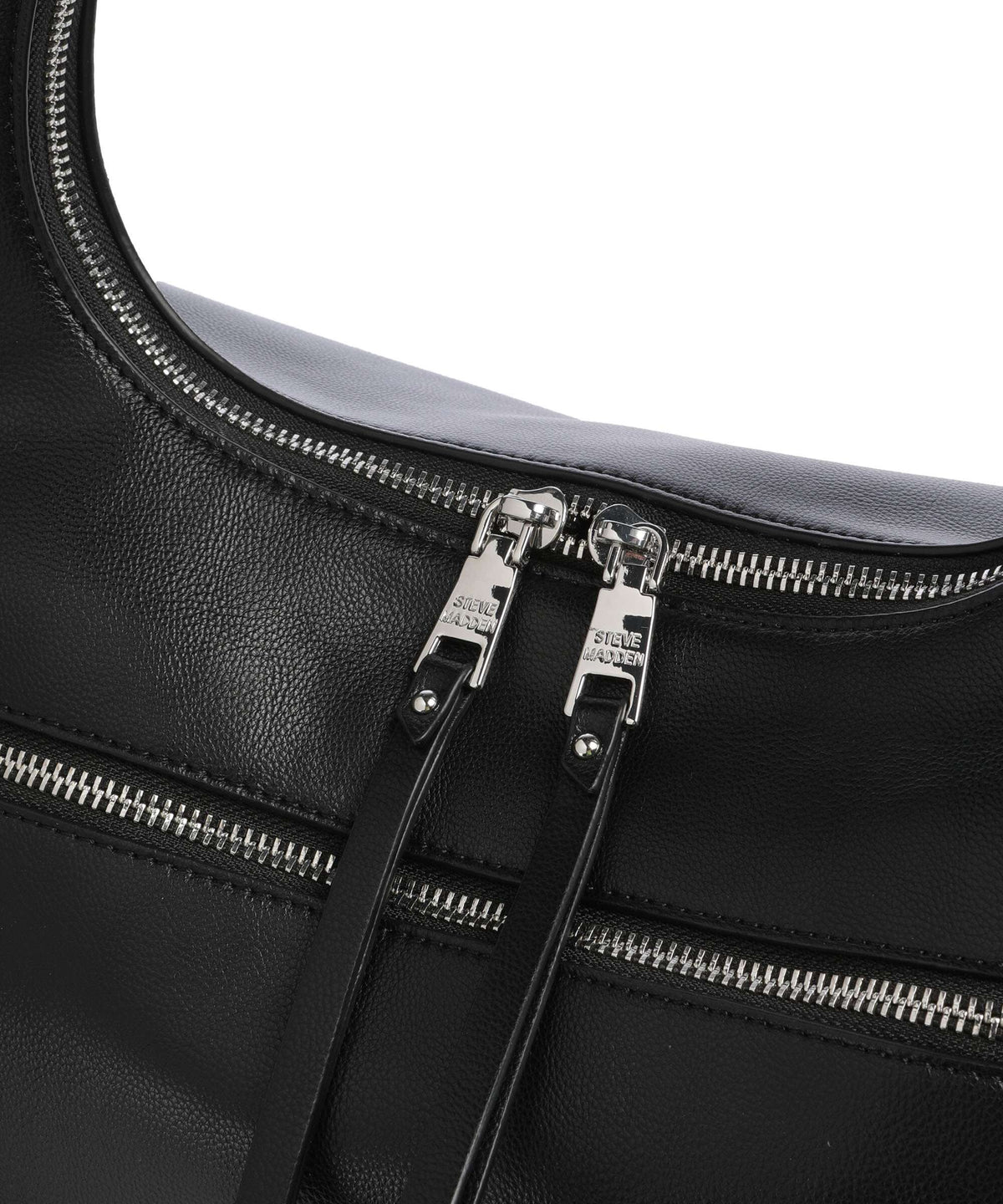 Steve Madden BIVA Hobo bag black/silver