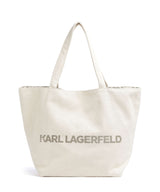 Karl Lagerfeld K/Monogram Cabas natural
