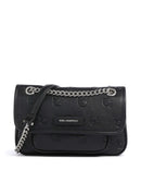 Karl Lagerfeld K/Ikon Monogram Schultertasche tonal black