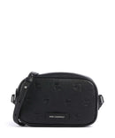 Karl Lagerfeld K/Ikon Monogram Borsa a tracolla tonal black