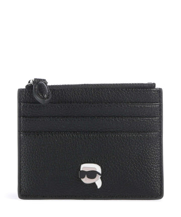 Karl Lagerfeld K/Ikon Étui à cartes crédit black