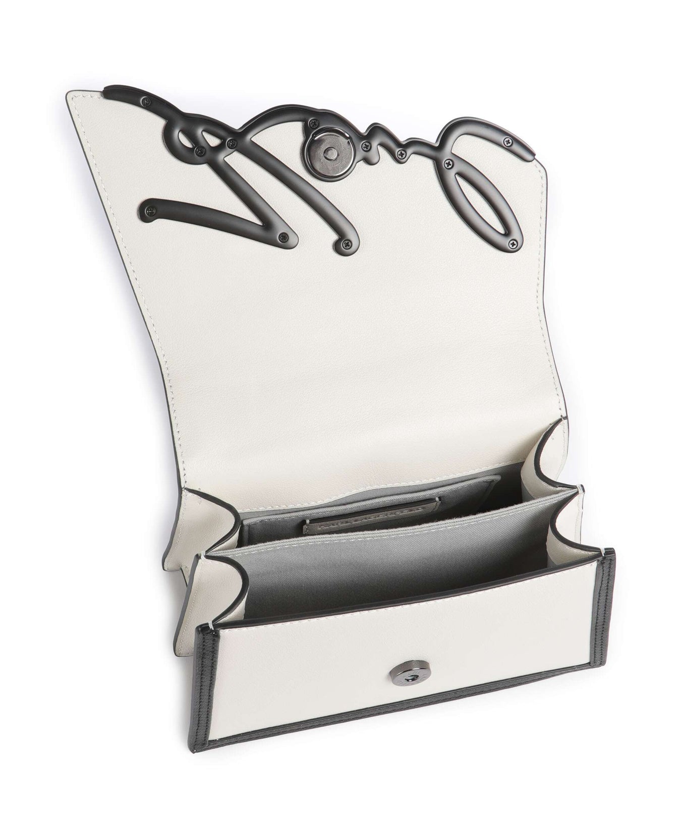 Karl Lagerfeld K/Signature 2.0 Handbag white/black