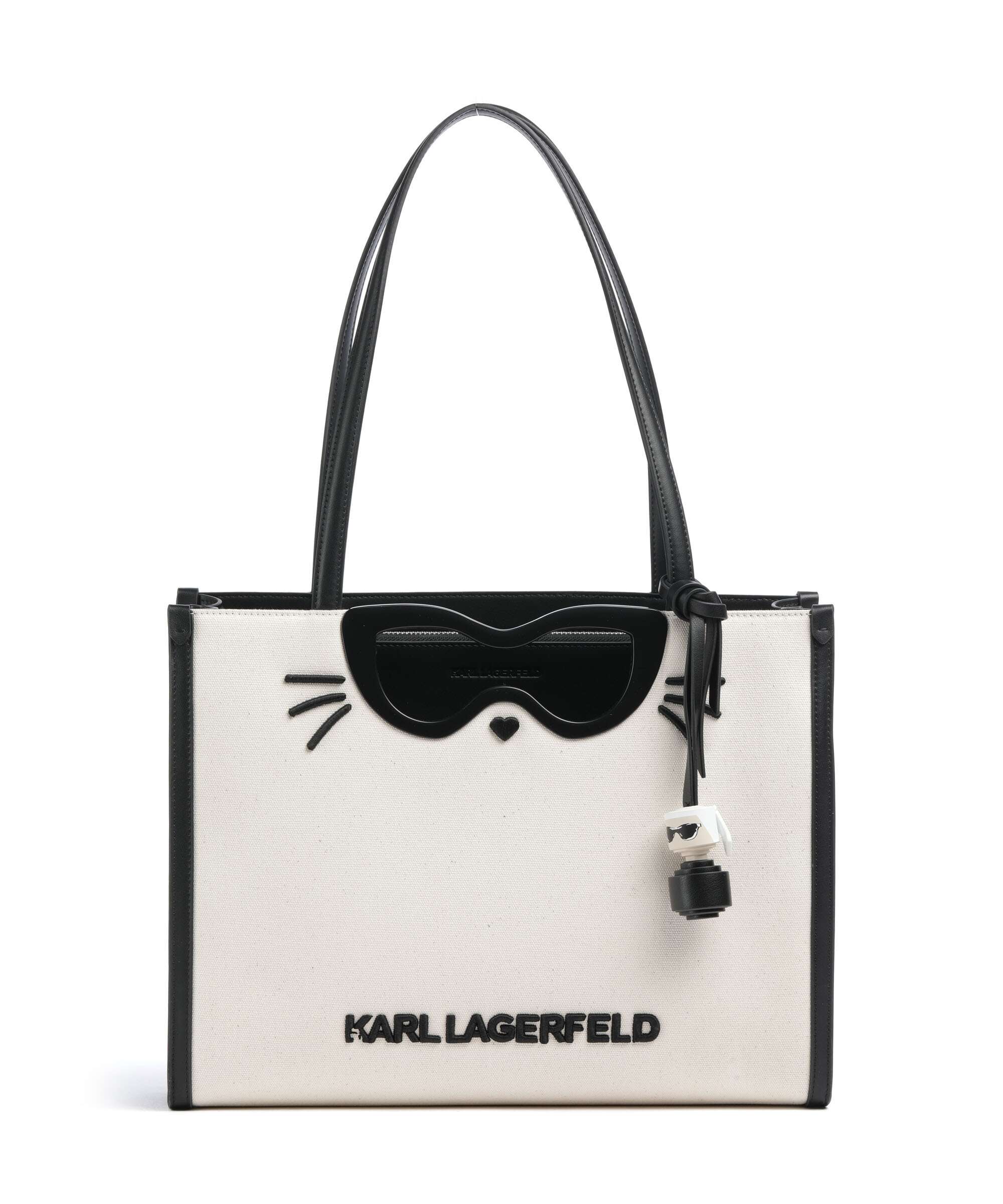 Karl Lagerfeld K/Ikon Choupette Tote bag natural