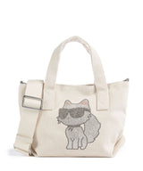 Karl Lagerfeld Ikon Choupette Small Handtasche natural