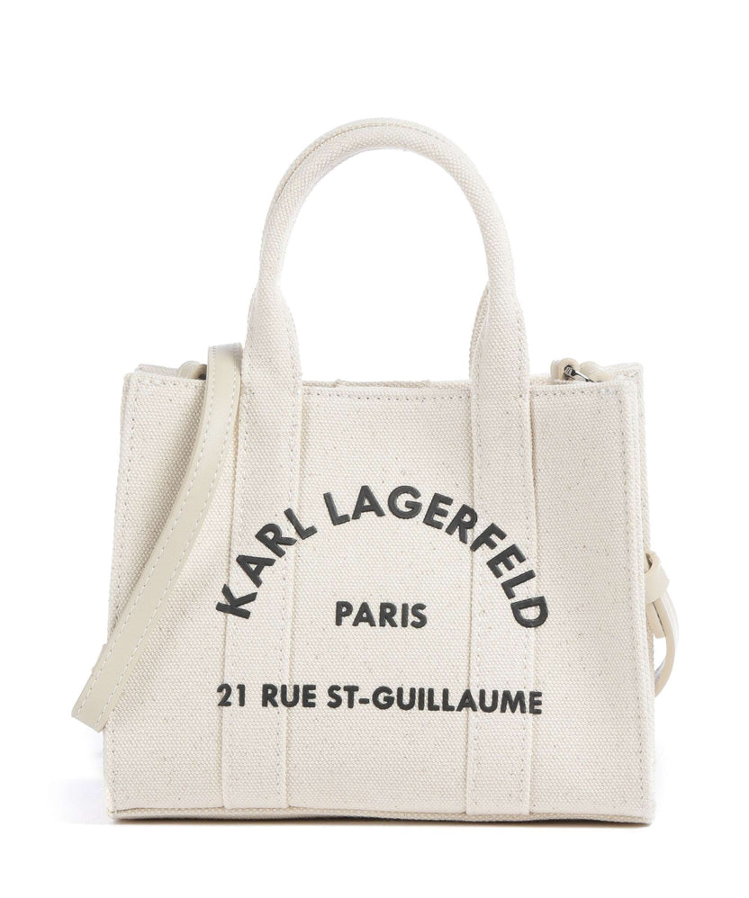 Karl Lagerfeld K/Rue St Guillaume Mini Crossbody bag natural