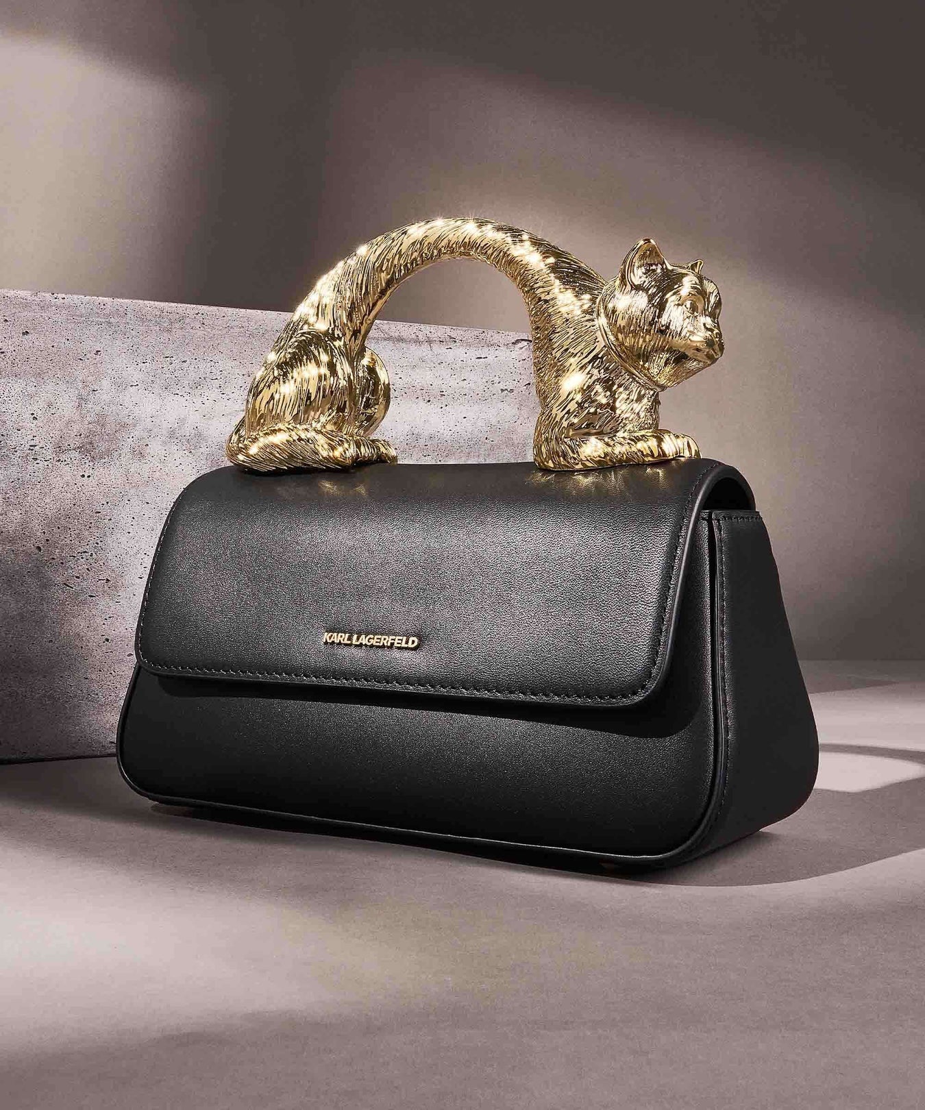 Karl Lagerfeld K/Ikon Choupette Handbag black