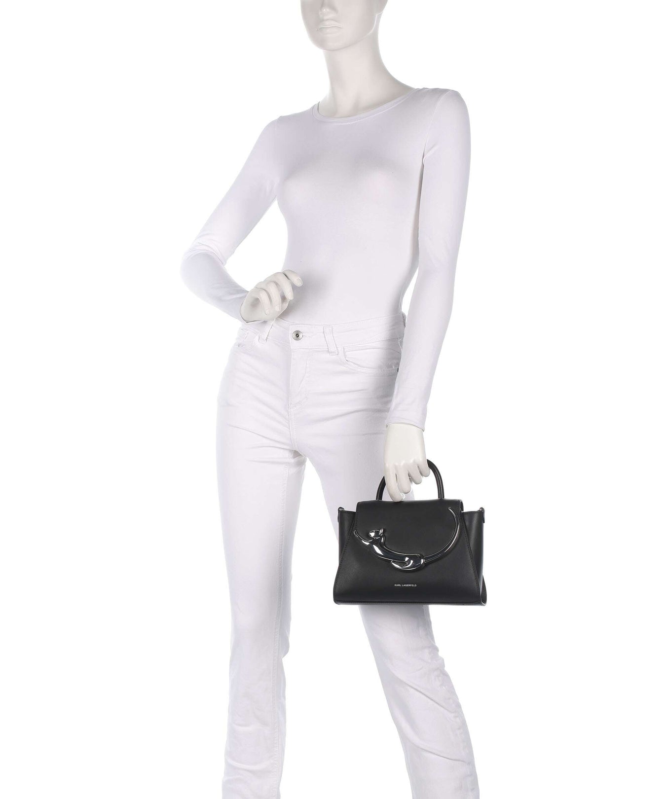 Karl Lagerfeld Ikon Choupette Handbag black