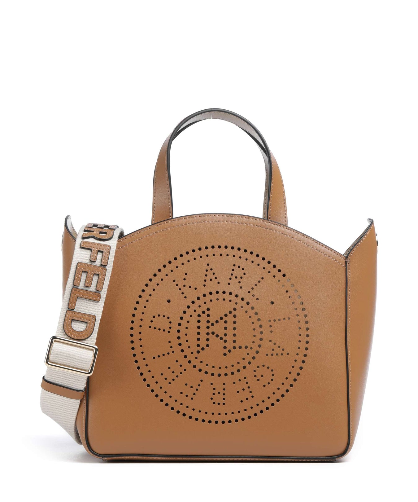 Karl Lagerfeld K/Circle Small Handbag caramel