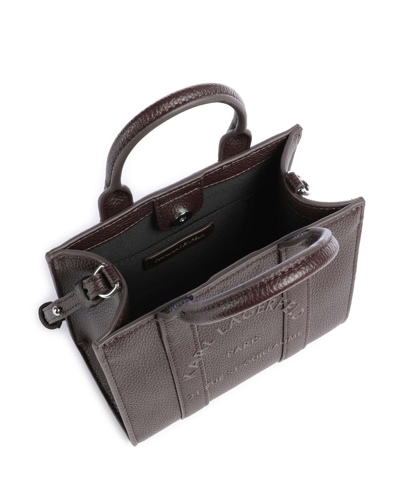 Karl Lagerfeld K/Rue St Guillaume Mini Handbag tobacco