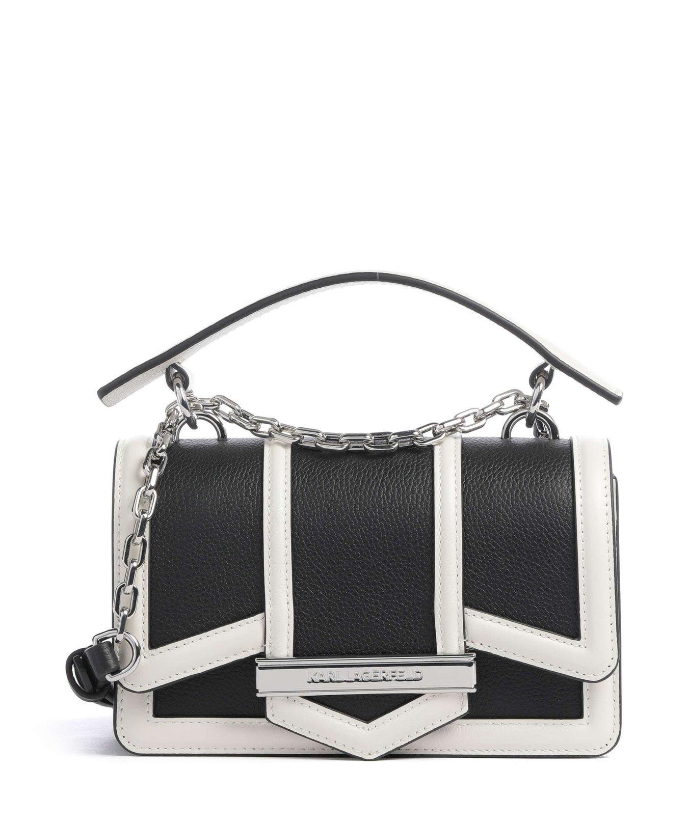 Karl Lagerfeld K/Nova Small Shoulder bag black/white