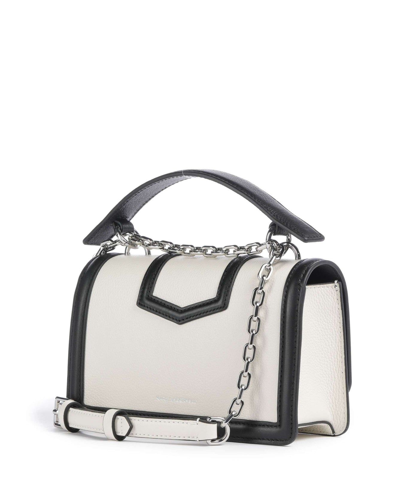 Karl Lagerfeld K/Nova Small Shoulder bag white/black